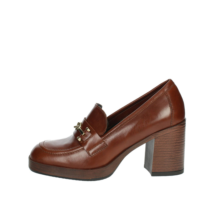 PREGUNTA Donna Mocassino tacco 2320046 Cuoio