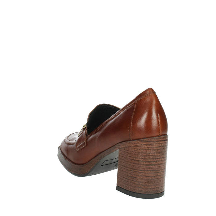 PREGUNTA Donna Mocassino tacco 2320046 Cuoio