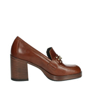 PREGUNTA Donna Mocassino tacco 2320046 Cuoio