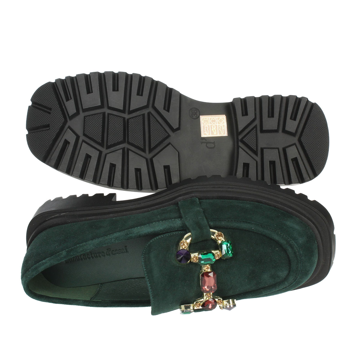 MANUFACTURE D'ESSAI Donna Mocassino AA21 Verdone