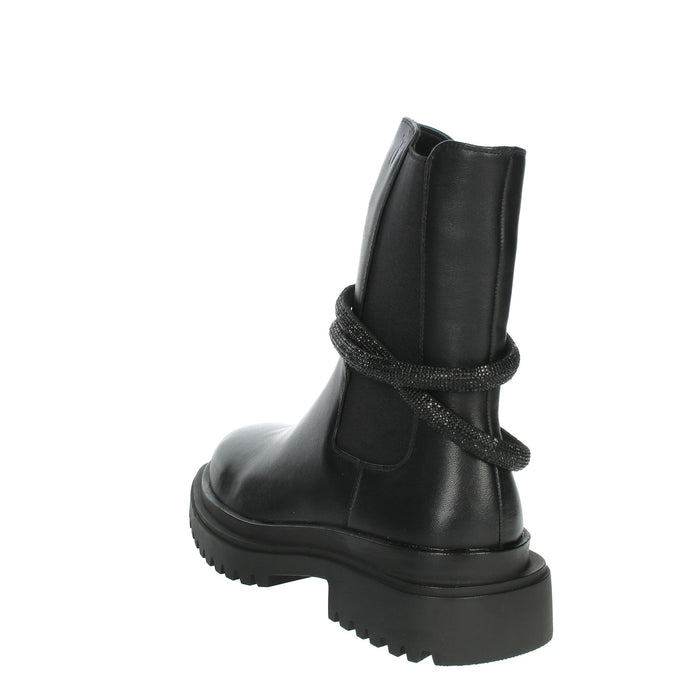 MANUFACTURE D'ESSAI Donna Stivaletti bassi AA24 Nero