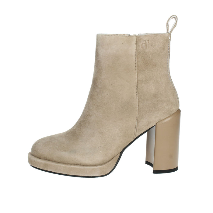 MANUFACTURE D'ESSAI Donna Stivaletti tacco AA28 Beige