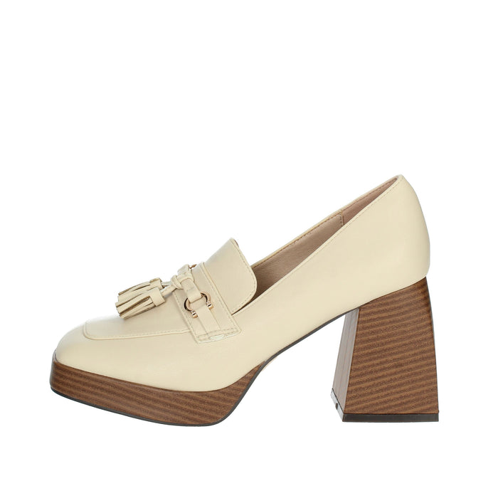 MENBUR Donna Mocassino tacco 24461 Beige