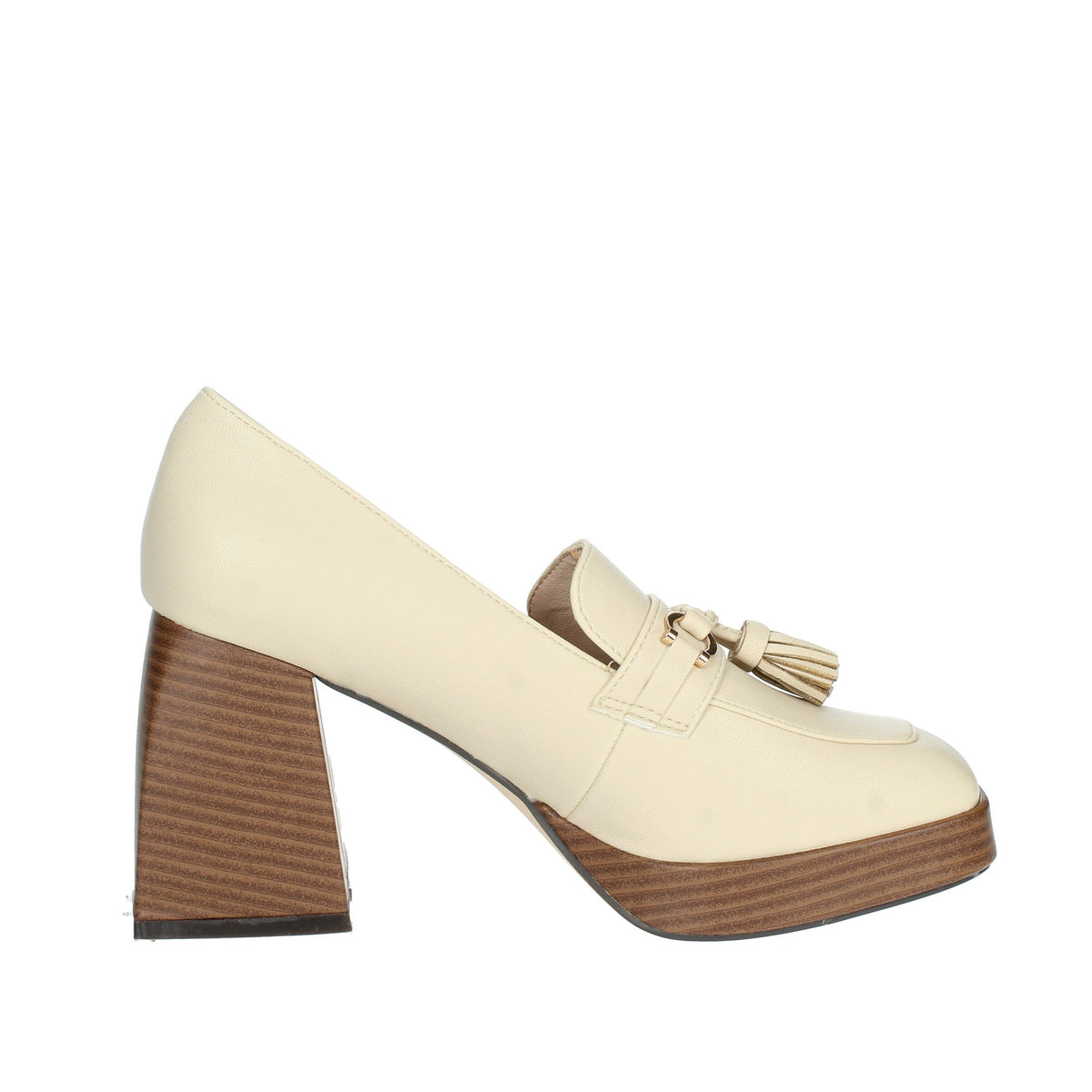 MENBUR Donna Mocassino tacco 24461 Beige