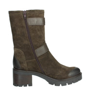 MANAS Donna Stivaletti tacco 3111 Marrone