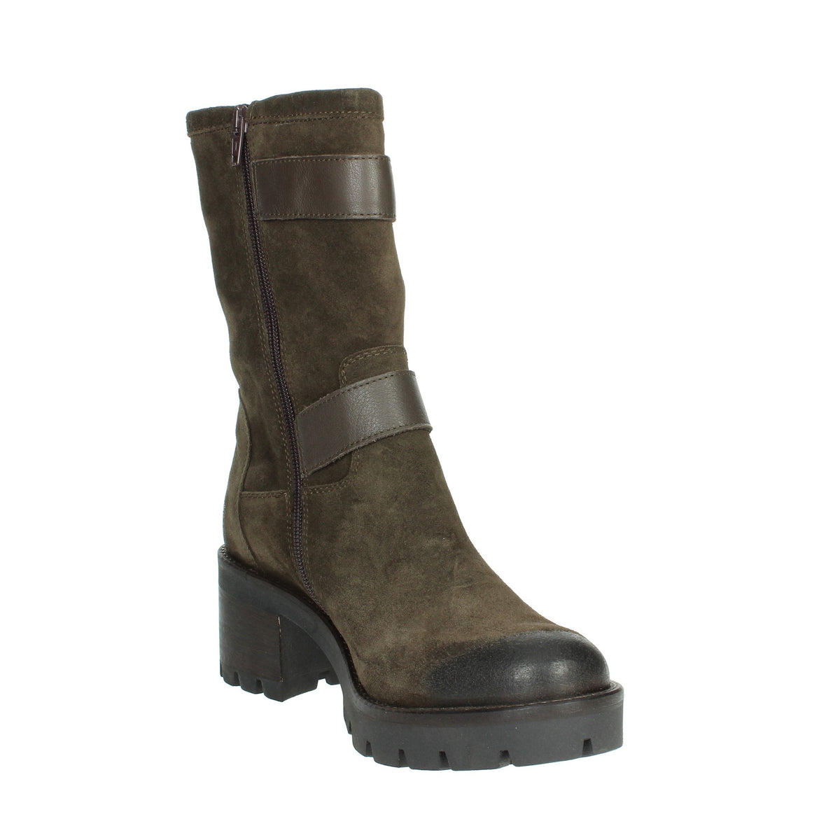 MANAS Donna Stivaletti tacco 3111 Marrone