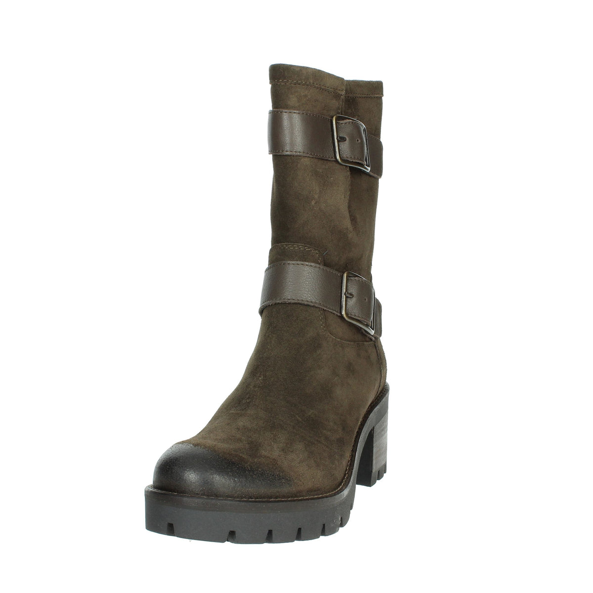 MANAS Donna Stivaletti tacco 3111 Marrone