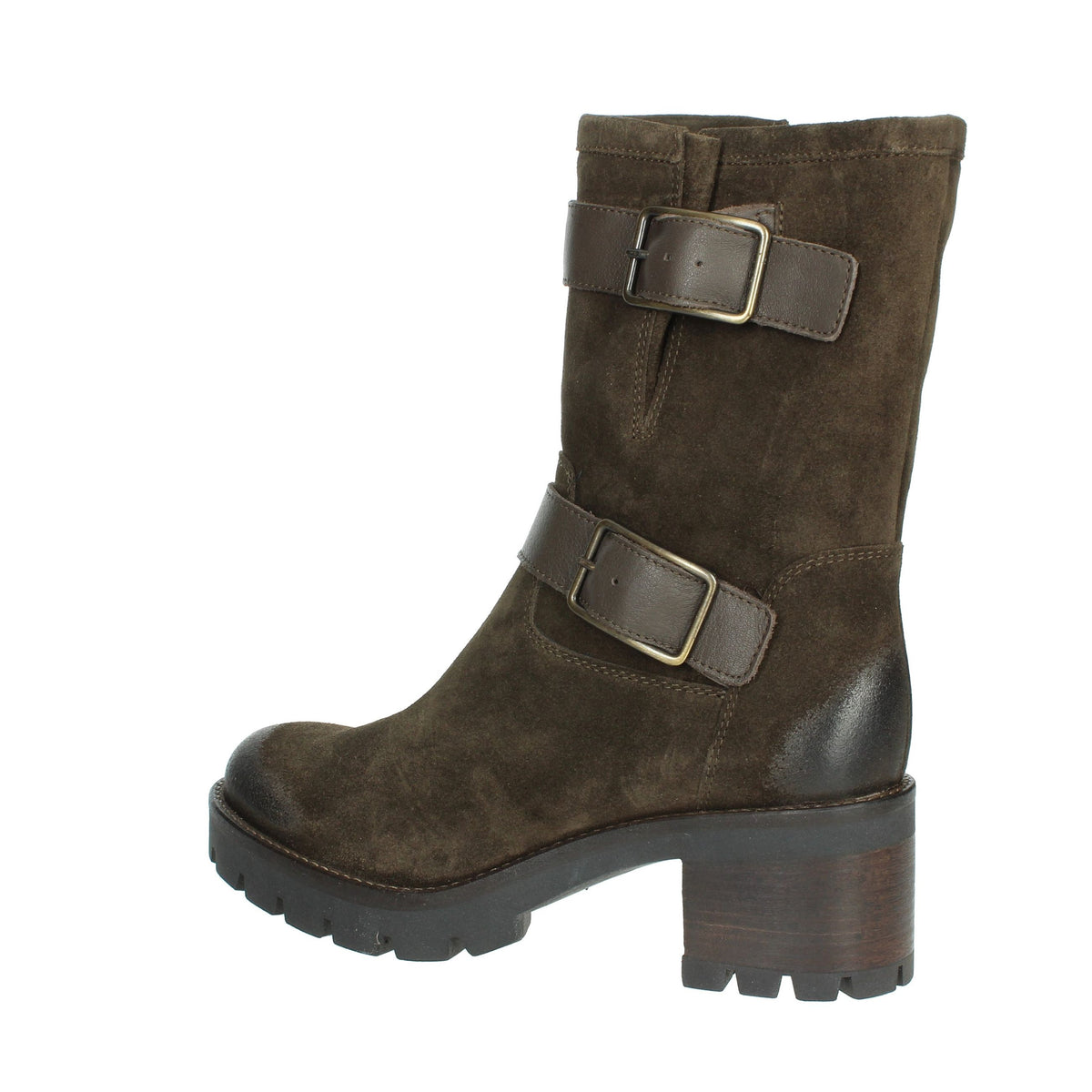 MANAS Donna Stivaletti tacco 3111 Marrone