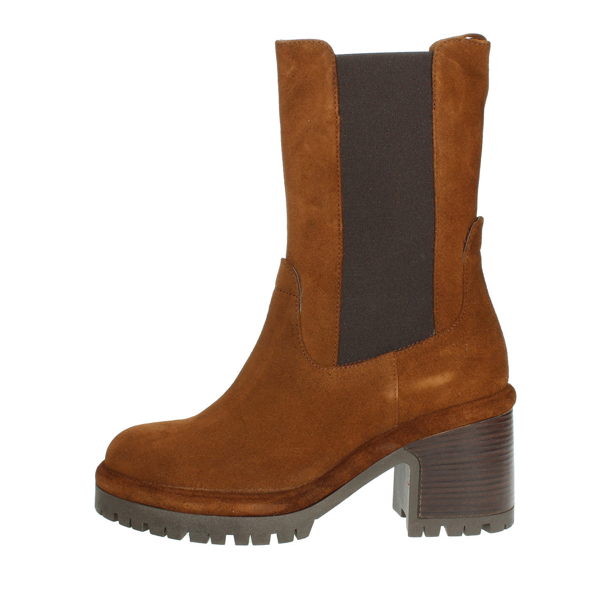 MANAS Donna Stivaletti tacco 7520 Cuoio