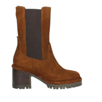 MANAS Donna Stivaletti tacco 7520 Cuoio