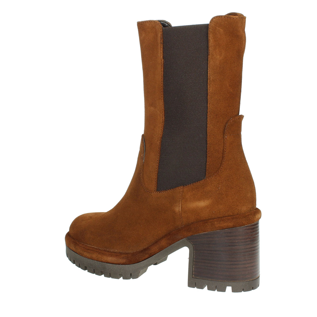 MANAS Donna Stivaletti tacco 7520 Cuoio