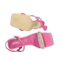 MENBUR Donna Sandali con tacco 23796 Rosa
