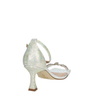 MENBUR Donna Sandali con tacco 23825 Argento