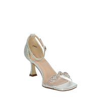 MENBUR Donna Sandali con tacco 23825 Argento