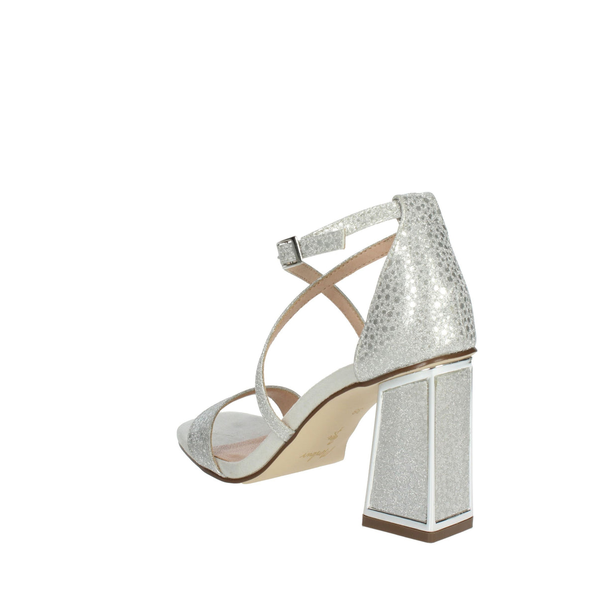 MENBUR Donna Sandali con tacco 23701 Argento