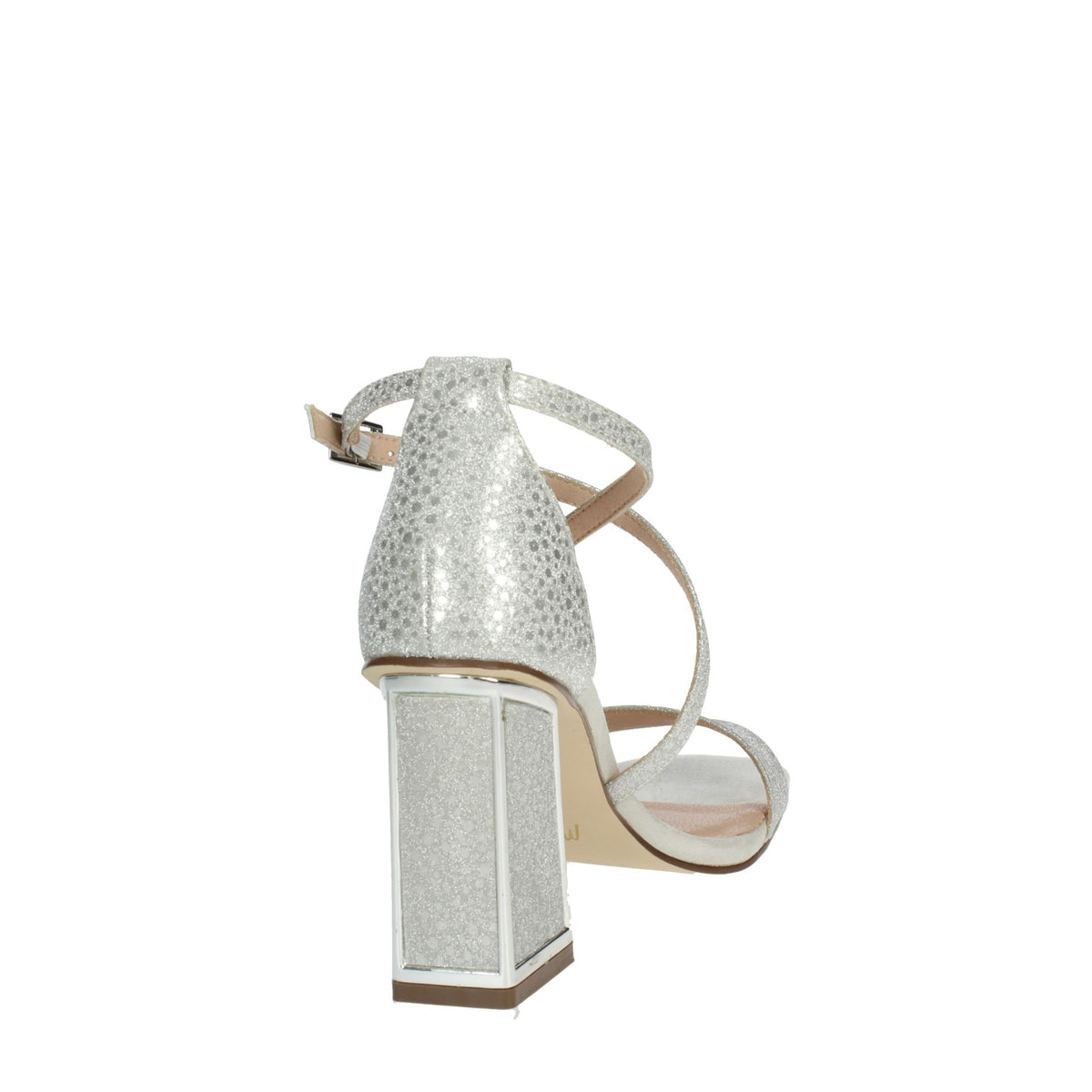 MENBUR Donna Sandali con tacco 23701 Argento