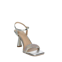 MENBUR Donna Sandali con tacco 23800 Argento