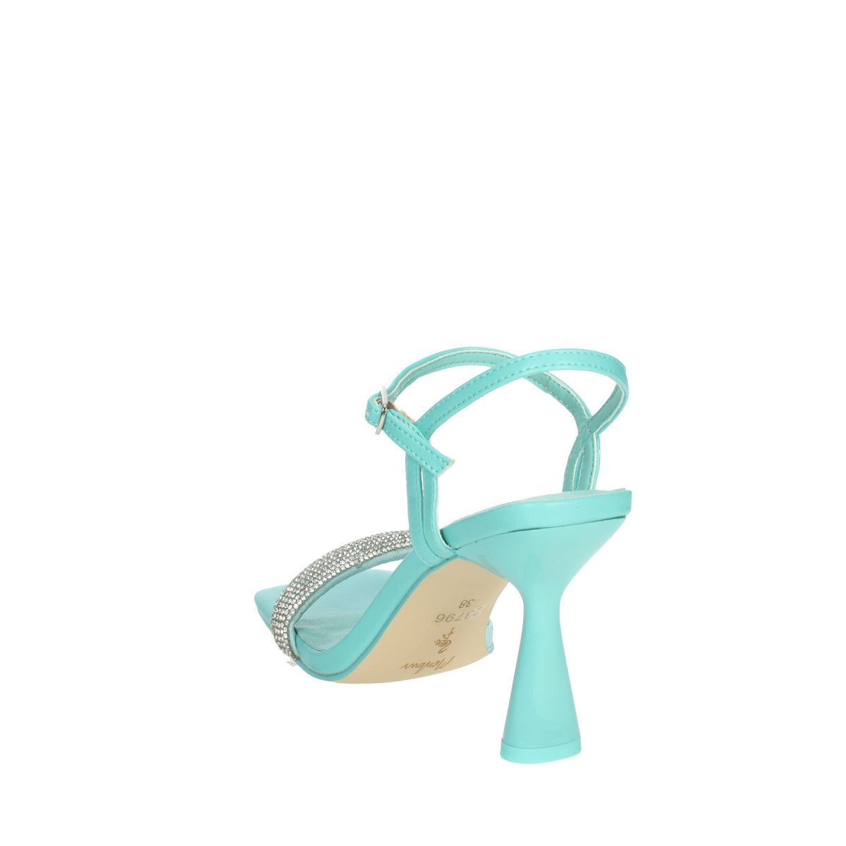 MENBUR Donna Sandali con tacco 23796 Acquamarina