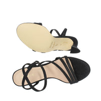MENBUR Donna Sandali con tacco 24083 Nero
