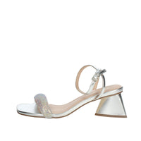 MENBUR Donna Sandali con tacco 23802 Argento