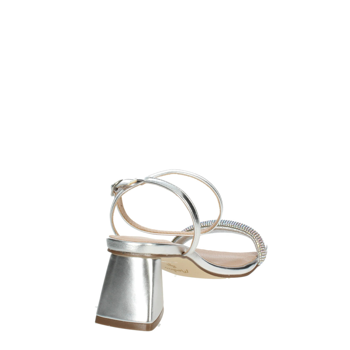 MENBUR Donna Sandali con tacco 23802 Argento