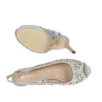 MENBUR Donna Sandali con tacco 23968 Argento