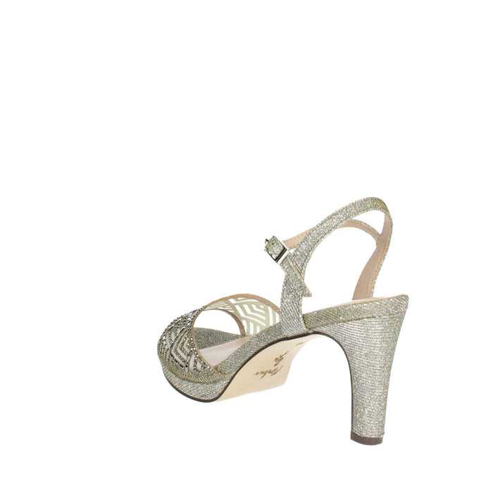 MENBUR Donna Sandali con tacco 23683 Grigio