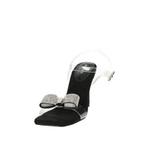 MENBUR Donna Sandali con tacco 23724 Nero