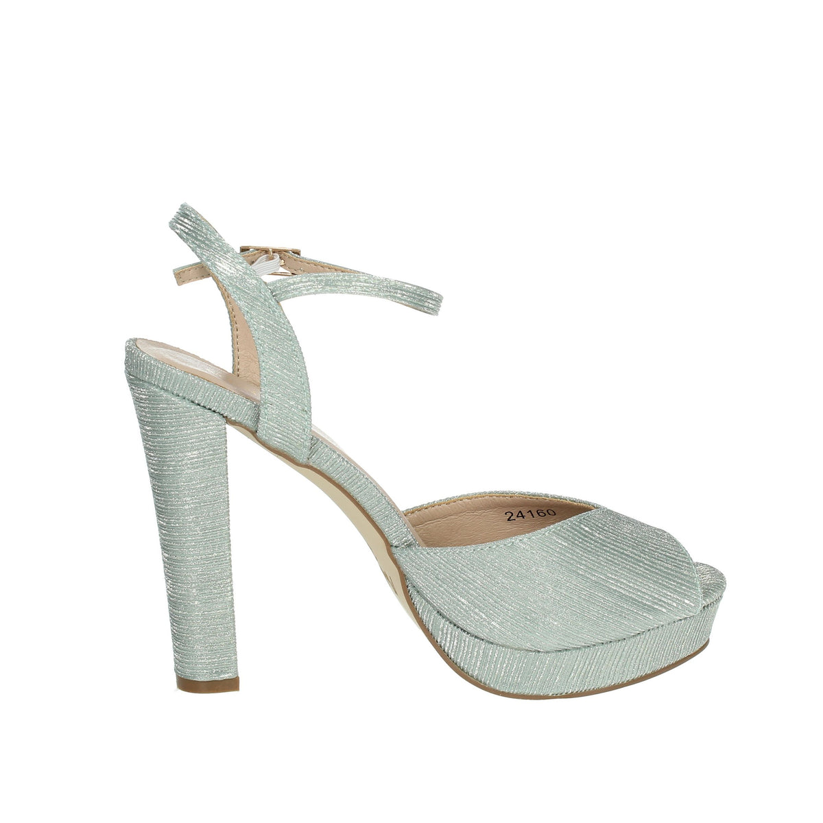 MENBUR Donna Sandali con tacco 24160 Acquamarina