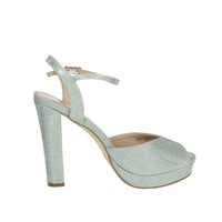 MENBUR Donna Sandali con tacco 24160 Acquamarina
