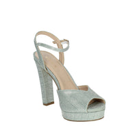 MENBUR Donna Sandali con tacco 24160 Acquamarina