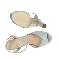 MENBUR Donna Sandali con tacco 24160 Acquamarina