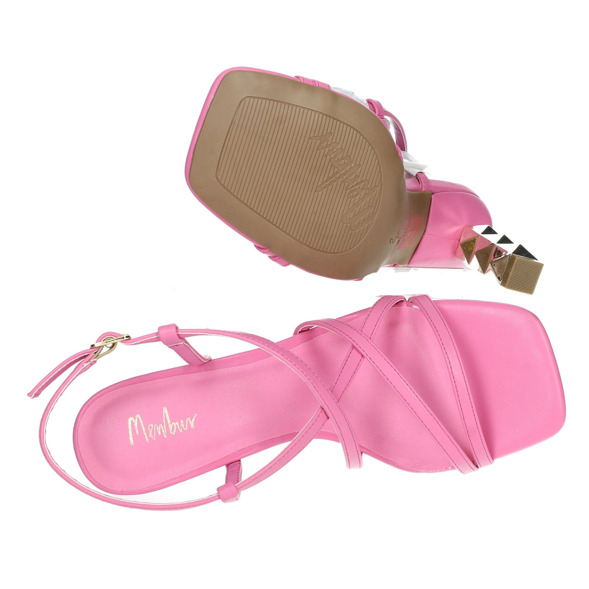 MENBUR Donna Sandali con tacco 23757 Fucsia