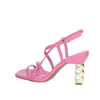 MENBUR Donna Sandali con tacco 23757 Fucsia