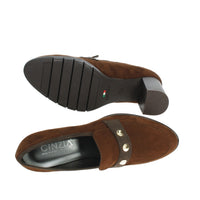 CINZIA SOFT Donna Mocassino tacco DM352370 Cuoio