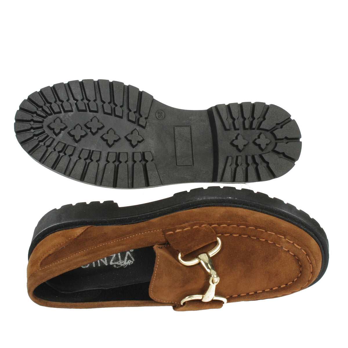 CINZIA SOFT Donna Mocassino PQ7325177 Cuoio