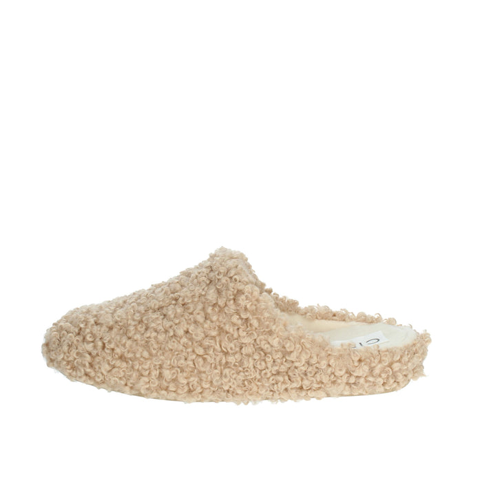 CINZIA SOFT Donna Ciabatta invernale EB0023 Beige