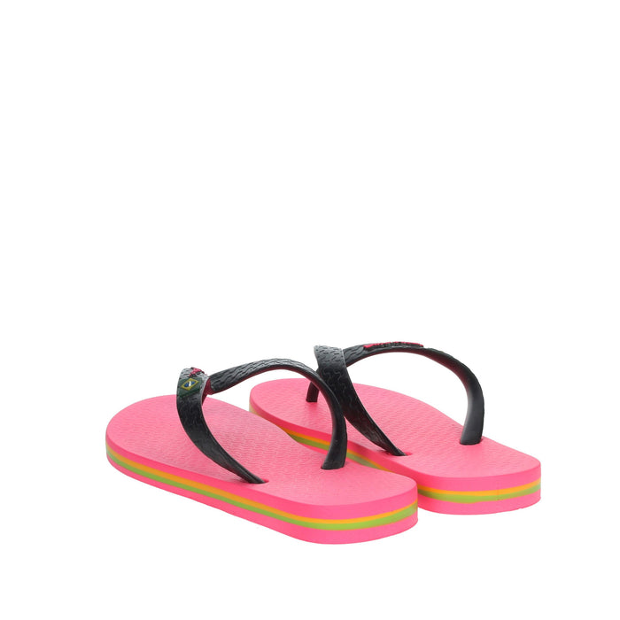 IPANEMA Bambine e ragazze Infradito 80416 Nero/Fuxia