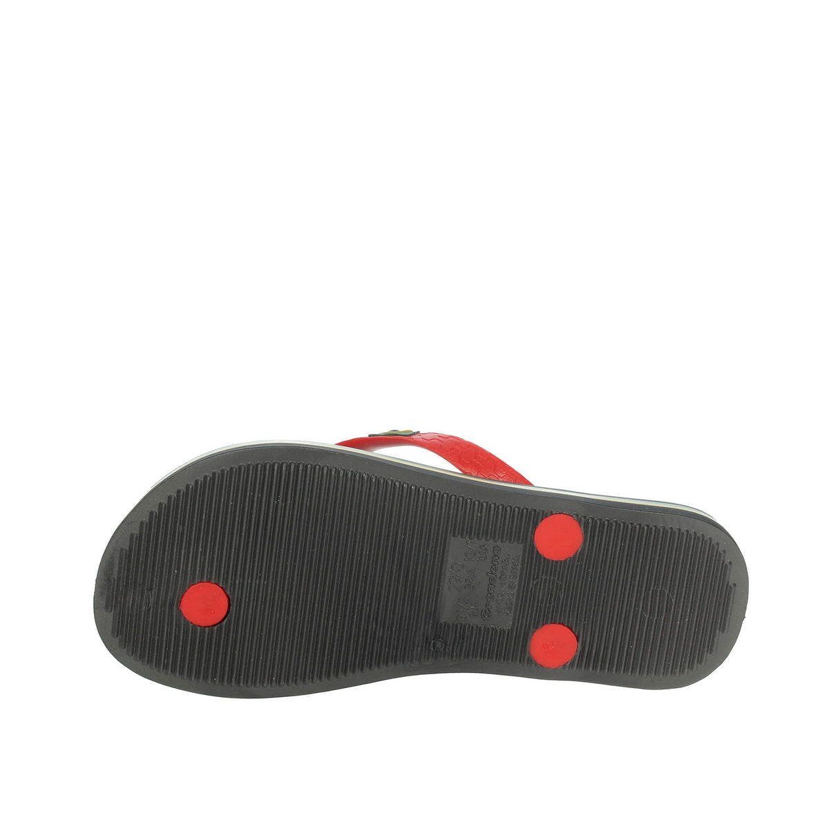 IPANEMA Bambini e ragazzi Infradito 80416 Nero/Rosso