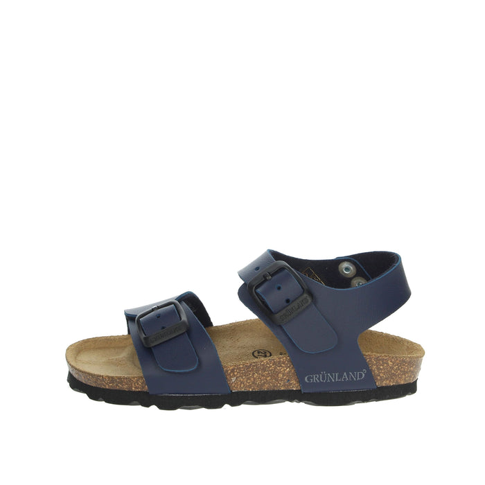 GRUNLAND Bambini e ragazzi Sandali bassi SB1206-40 Blu