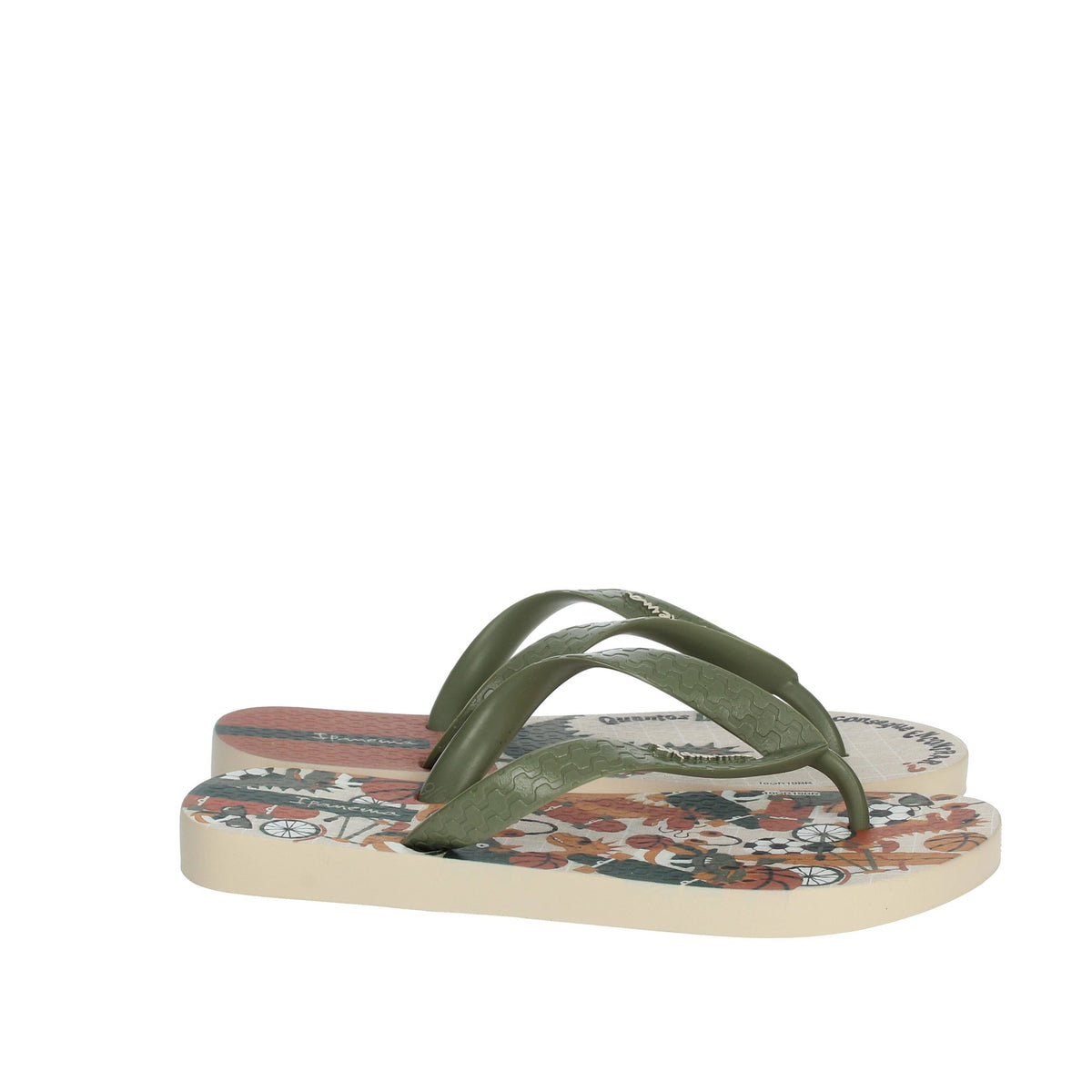 IPANEMA Bambini e ragazzi Infradito 25479 Beige/Verdone