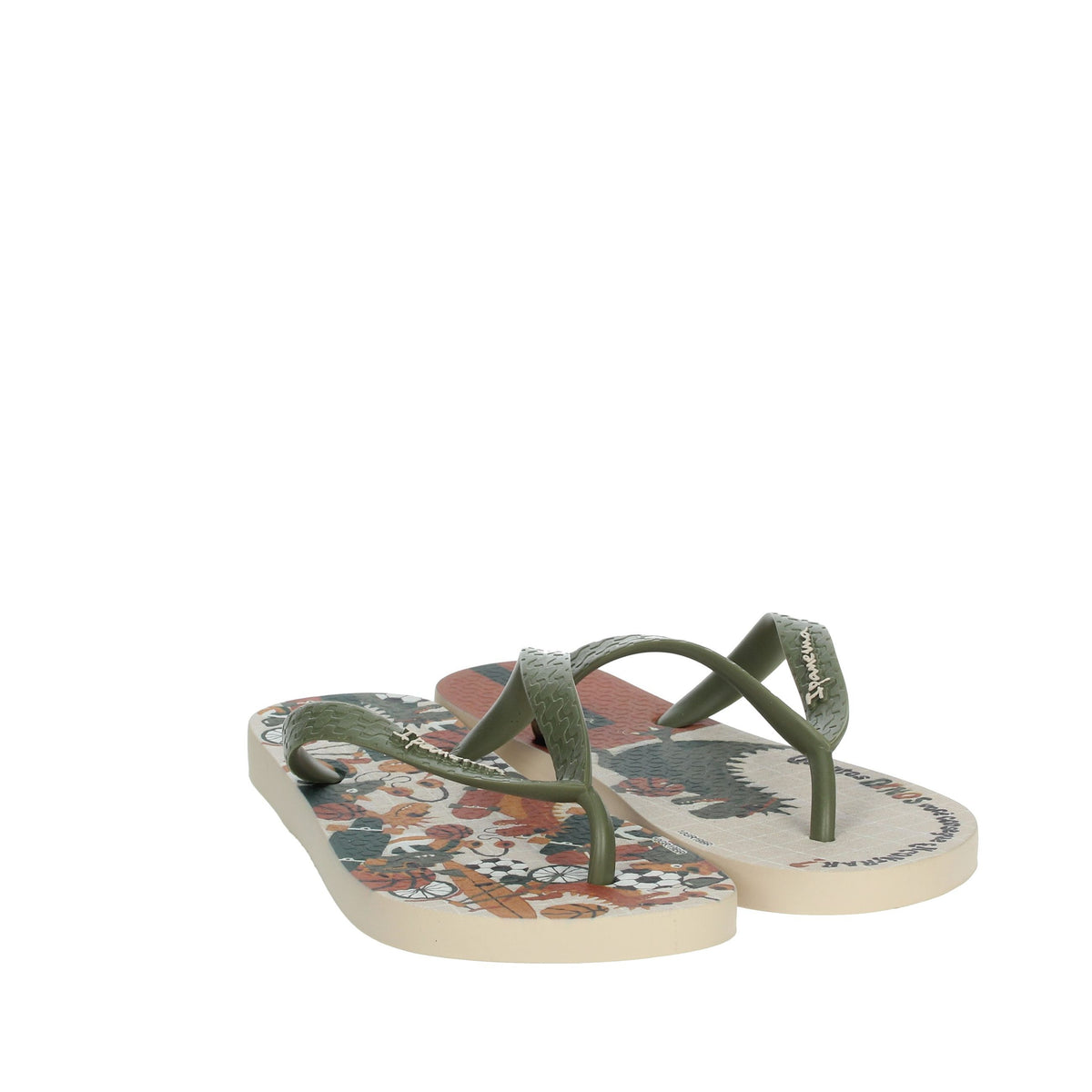 IPANEMA Bambini e ragazzi Infradito 25479 Beige/Verdone