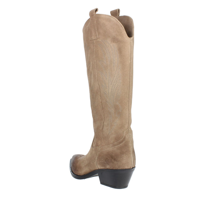 BRAWN'S Donna Stivali TEX J2 Tortora