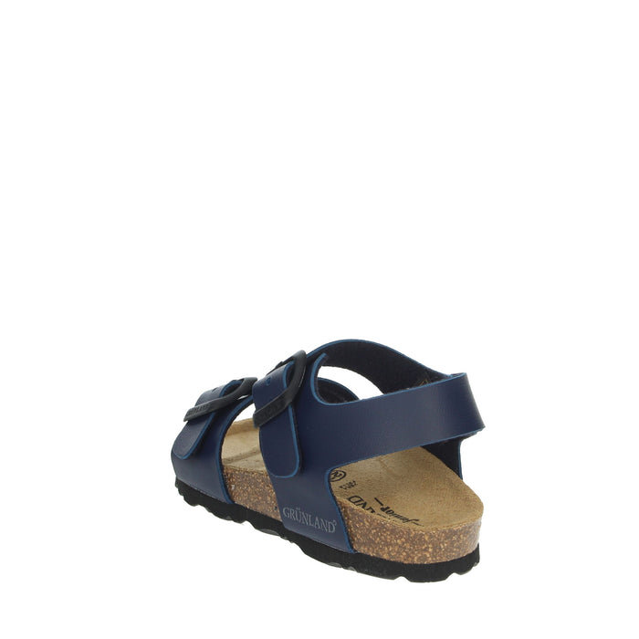 GRUNLAND Bambini e ragazzi Sandali bassi SB1206-40 Blu