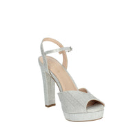 MENBUR Donna Sandali con tacco 24160 Argento