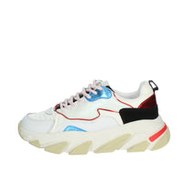 SERAFINI Donna Sneakers bassa DTWIN04 Bianco/Rosso