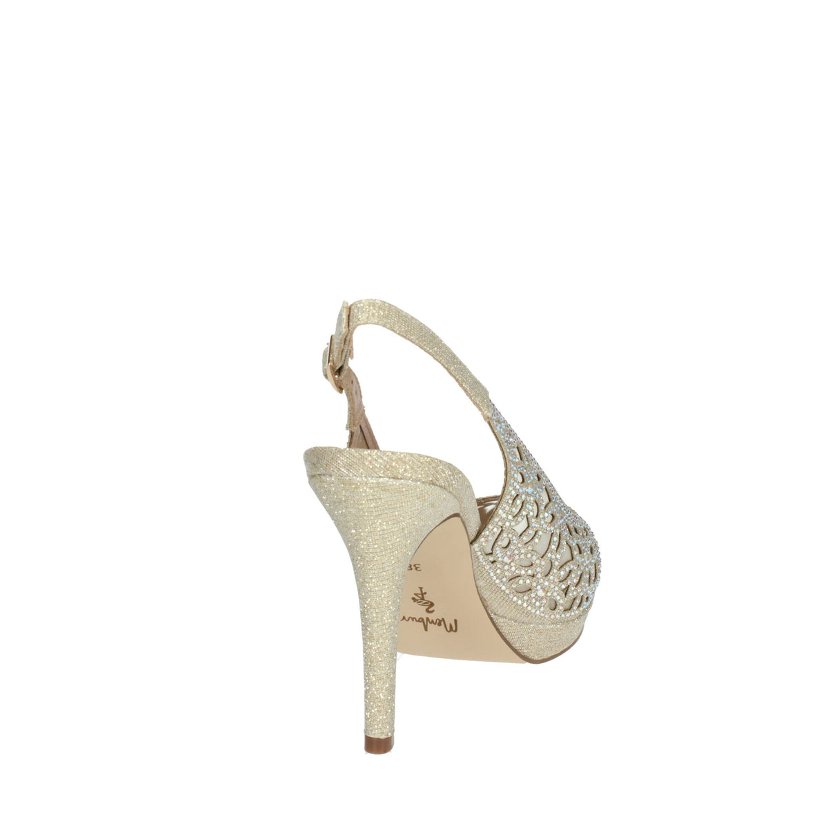 MENBUR Donna Sandali con tacco 23968 Oro