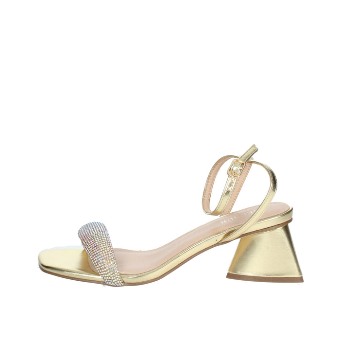 MENBUR Donna Sandali con tacco 23802 Oro