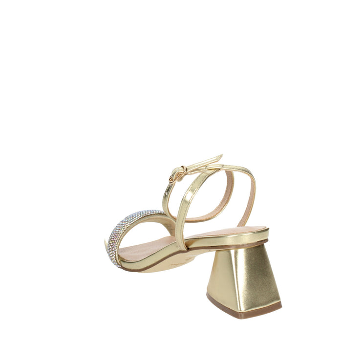 MENBUR Donna Sandali con tacco 23802 Oro