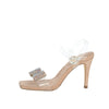 Menbur Femme Sandales à talon 23724 Poudre